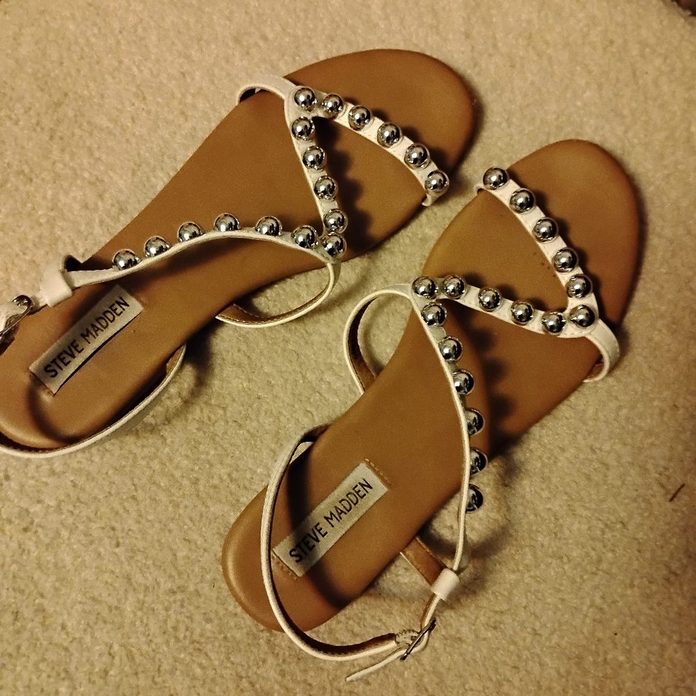 Steve Madden Strappy Bobble Sandals - Picture 12 of 12